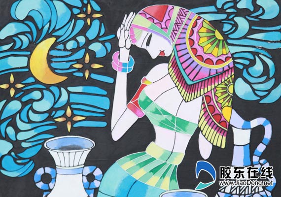 烟台大剧院慈善义卖 感受残障学生艺术创作(图