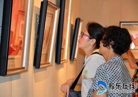 《600年·回眸》烟台剪纸精品展举行
