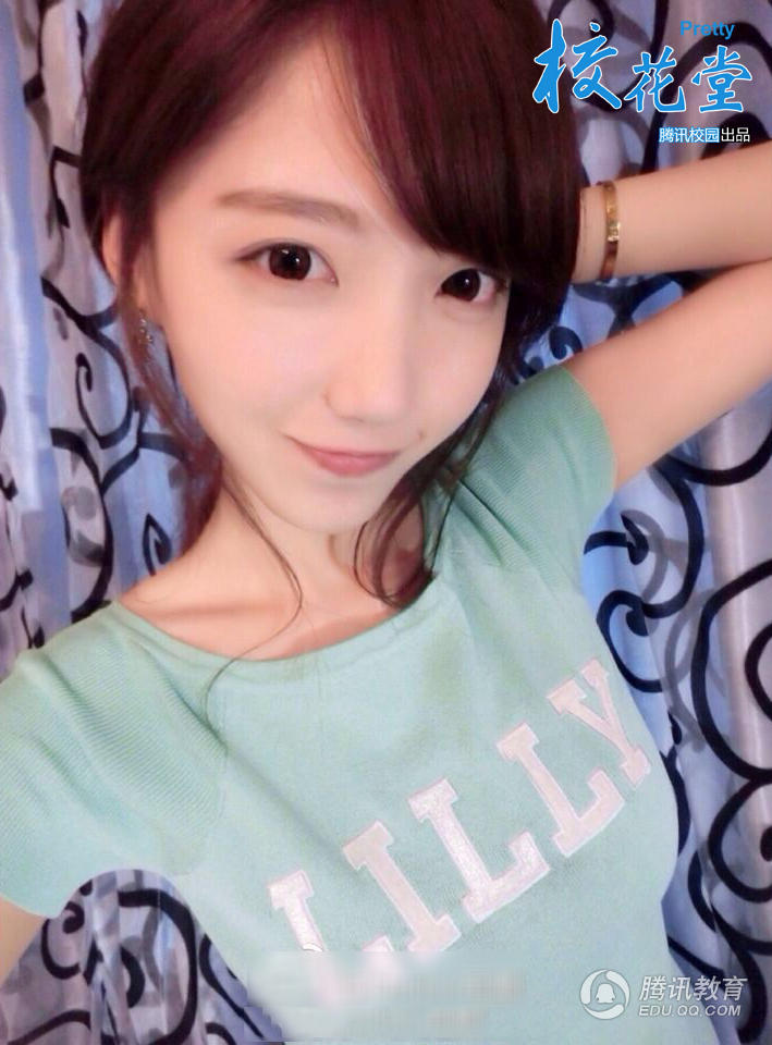 高清:河南大学校花系萌妹子 甜美可人