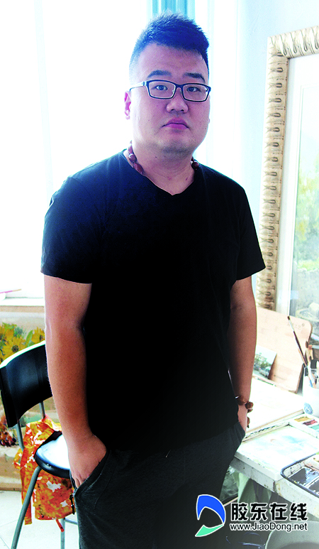 观水赏色--滕飞水彩画展22日将在鲁东大学举行