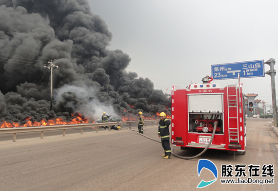 铁骨铮铮 英勇无畏--记莱州市消防大队官兵 | 平