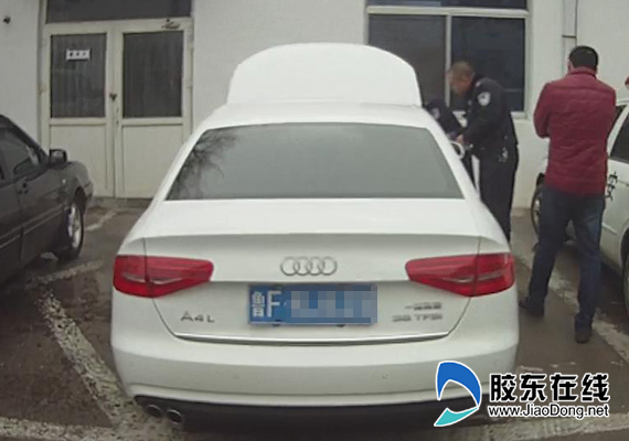 电子监控系统自动报警 一次罩住两辆套牌车(图