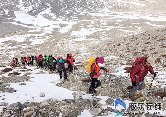 登峰续-青岛分行:我们的心脏与毕明霞一起跳动