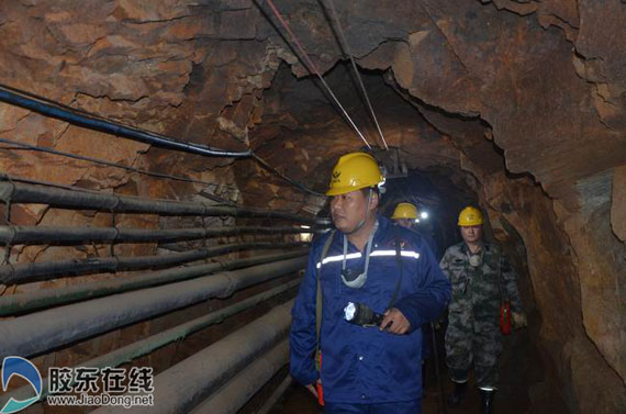 招远消防打造千米金矿井下安全作业环境(图) |