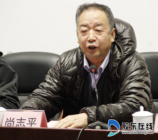 山东省职业教育学会常务副会长兼秘书长尚志平讲话