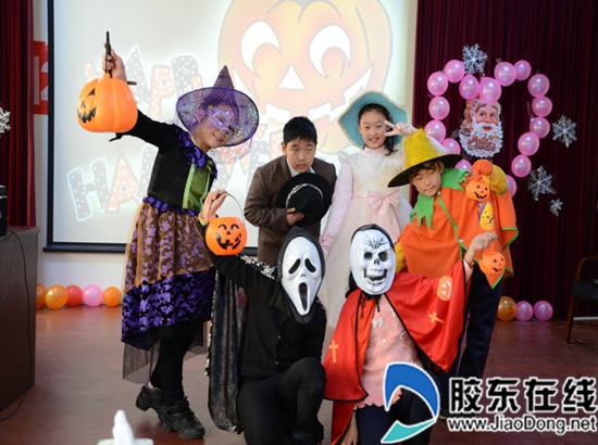 黄务小学举办第三届英语节_烟台教育_胶东在