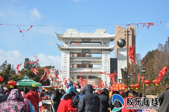 栖霞太虚宫燕九节庙会精彩粉呈(组图)