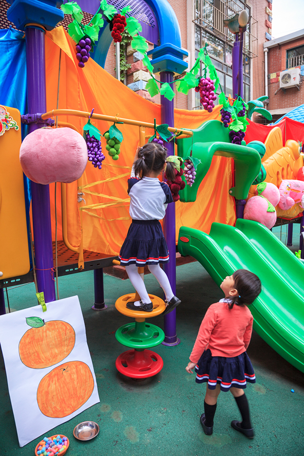 烟台塔山机关幼儿园举办庆六一游园活动(图) 科