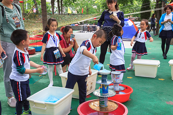 烟台塔山机关幼儿园举办庆六一游园活动(图) 科