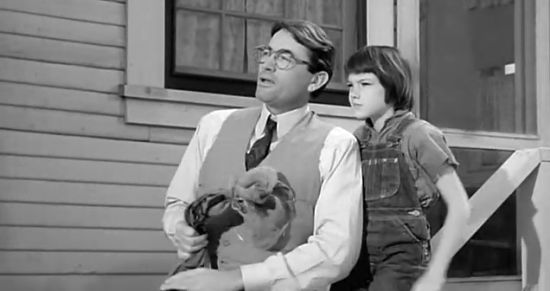 《杀死一只知更鸟》(to kill amockingbird)   这是1962年的黑白电影