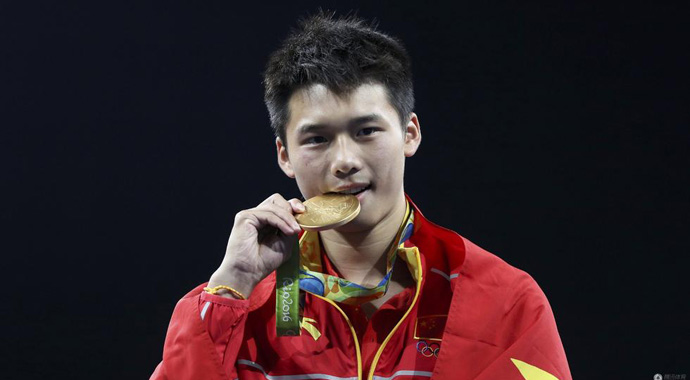 中国第24金-陈艾森-奥运英雄榜-2016奥运会 聚