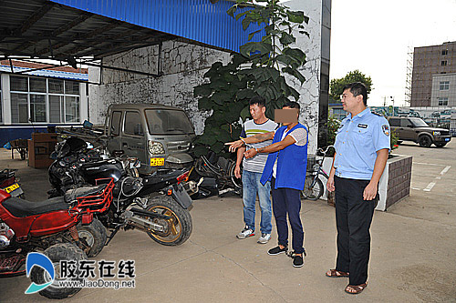 大盗在龙口见啥偷啥民警一举拿下(图)