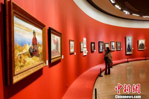 杨柳青古版年画精品亮相中国美术馆添年味(图)