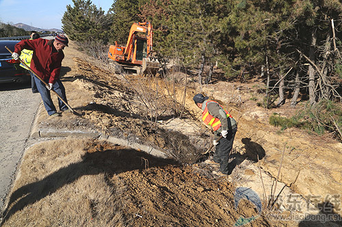 烟威高速公路管理处提前做好春季防火准备工作