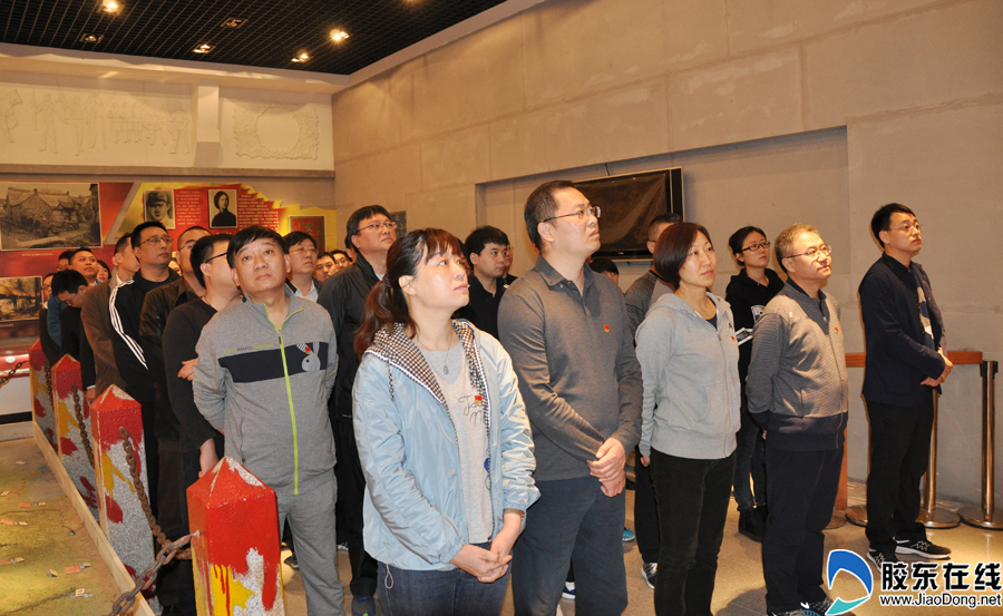 忆先烈强党性:华夏银行烟台分行走进英灵山烈