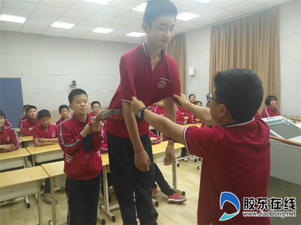 郭家埠学校开展心理健康教育活动1