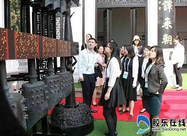 烟台造新编钟亮相上合峰会2