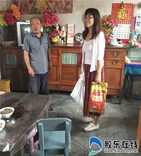 龙口一中认真履行扶贫工作帮扶职责2_副本