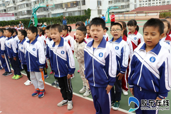 宁海中心小学举行队列会操比赛1