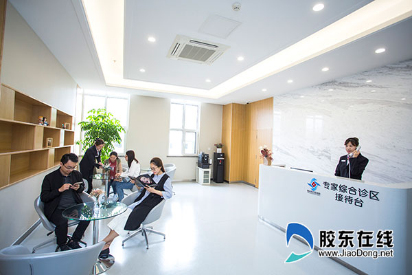 烟台市口腔医院烟大分院舒适的候诊区