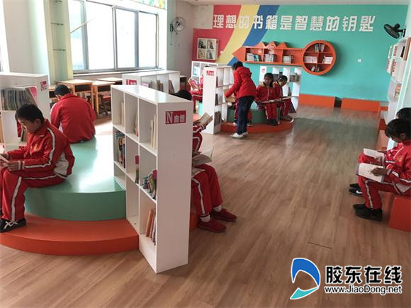 鲁花丰台中学开展“书香伴我成长”绿色阅读活动_副本