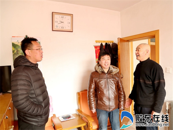 长岛县第一实验学校走访老党员活动2