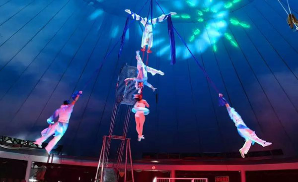 吴桥杂技大世界5月1日空降塔山 演绎狂欢嘉年华!