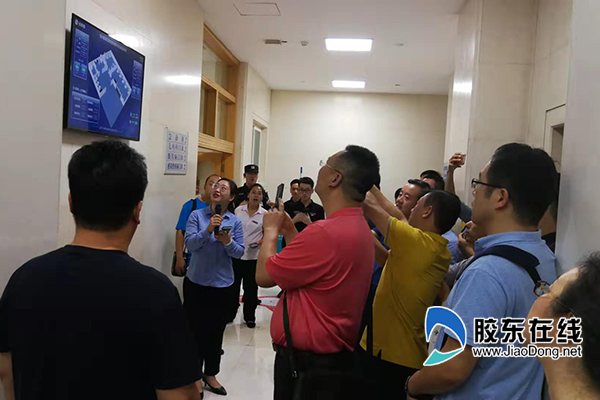 实地参观烟台毓璜顶医院-智慧厕所