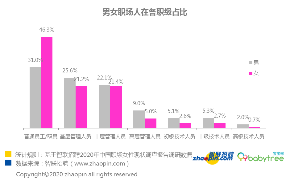 2020中国女性职场现状调查报告