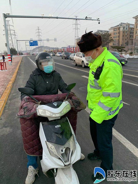 福山交警开展摩托车专项清查行动2