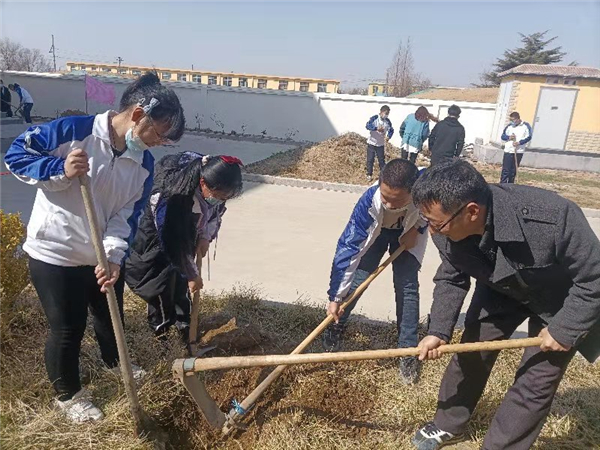 爱心植绿美化校园教育莱阳传媒网莱阳综合性新闻门户网站