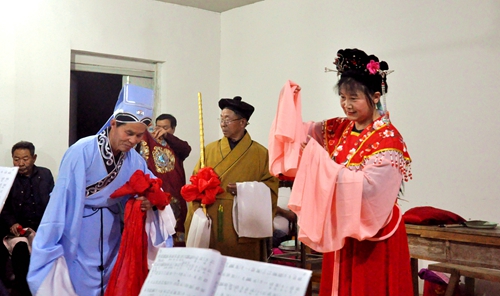 《呂蒙正·寒窯記》彩排現場