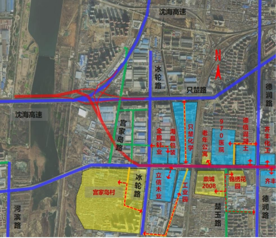 红旗路占路施工公告 (二期期11.1) -722