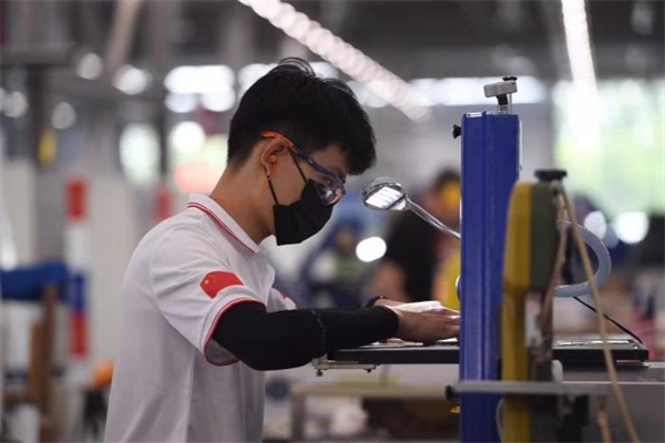 第45届世界技能大赛比赛现场