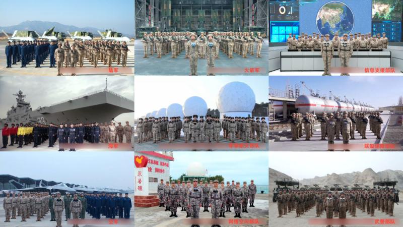 习近平春节前夕慰问部队