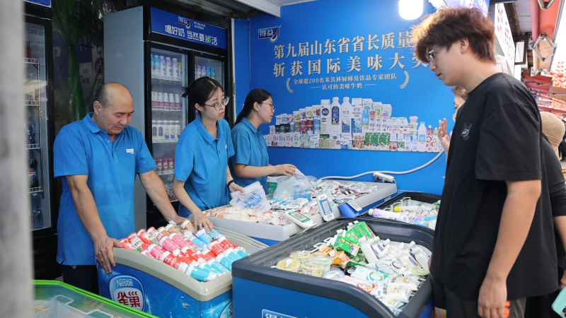 活力中国调研行｜淄博八大局市场里的一瓶鲜奶：把城市流量变消费留量