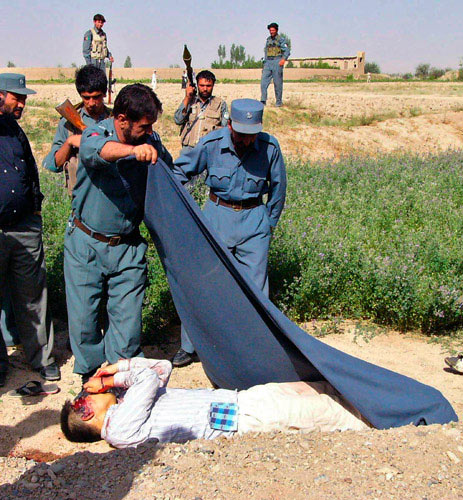 阿富汗警方找到第二名遇害韩国人质尸体(图)