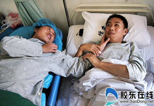 延续不渝的爱情女子为患尿毒症盲人丈夫捐肾