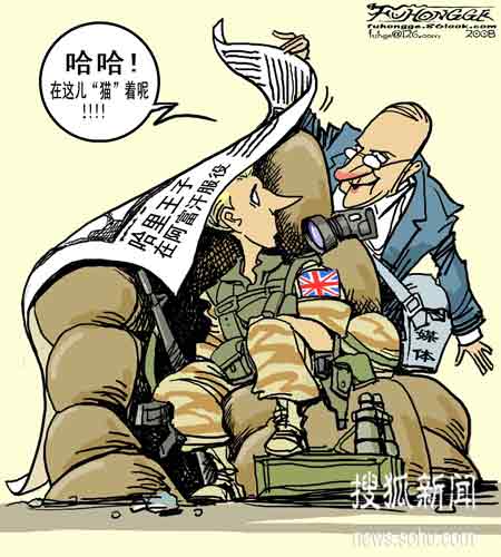 哈里王子在阿富汗作战视频外泄 军方制紧急计划