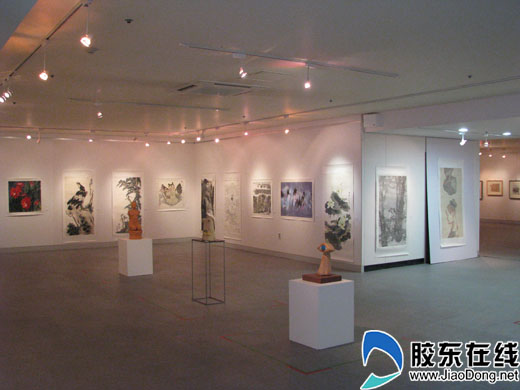 畫展現場