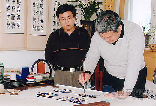 腹有诗书气自华--书法家邹德忠印象