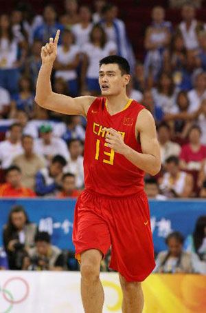 北京奥运会帮助中国男篮打入八强的姚明即将迎来28岁生日