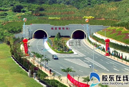 建成后的魁星楼隧道
