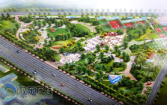 莱山滨海体育休闲广场7月底竣工