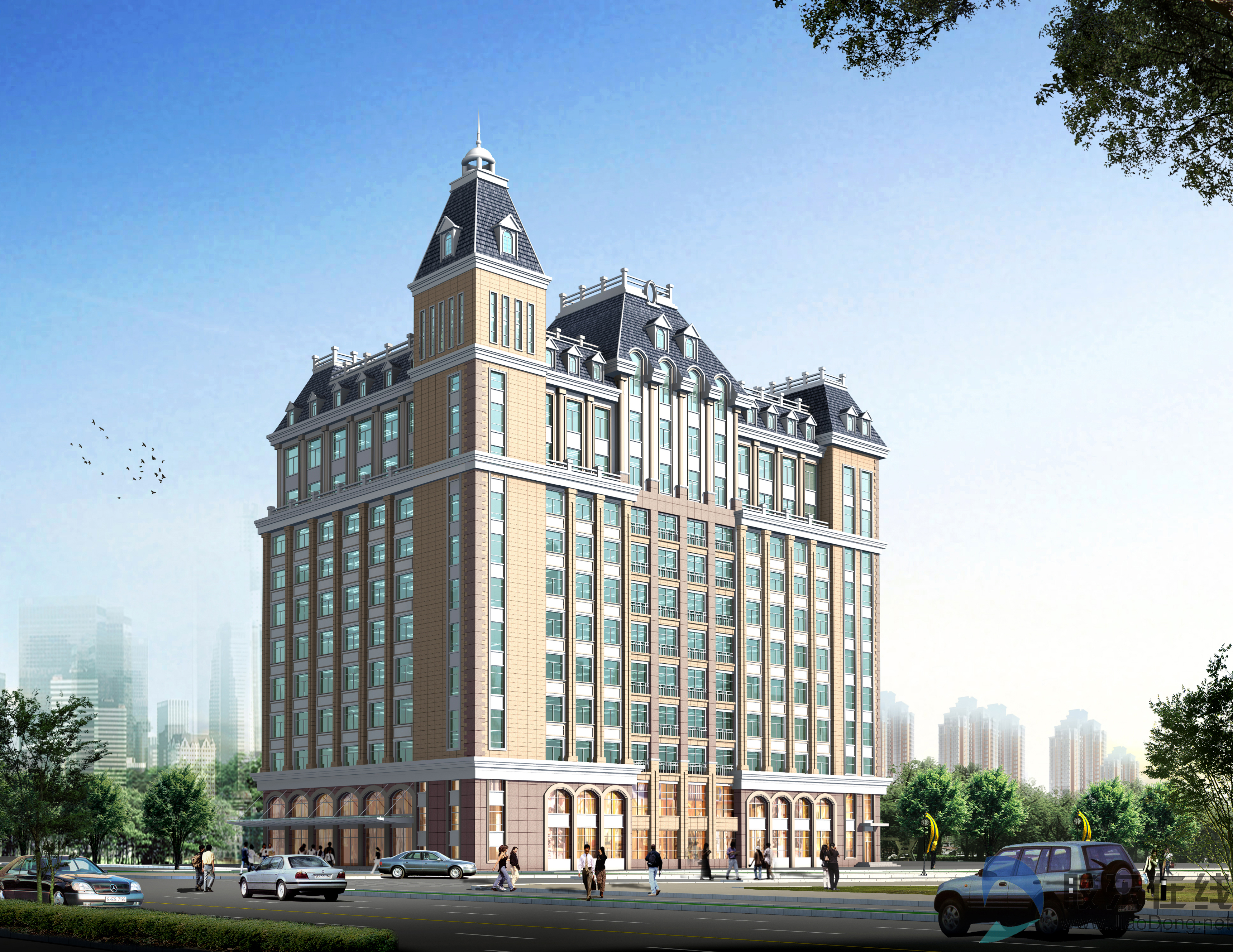 芝罘区烟台旅游学校办公楼