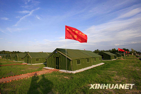 探访和平使命2009中俄联合演习野营村