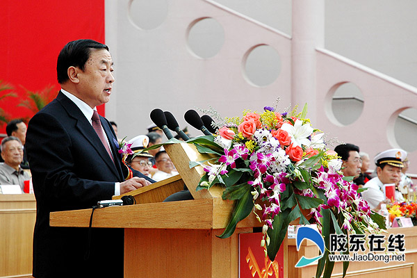 2005年8月24日山东省韩寓群省长在烟台海关建关六十周年庆典上发表