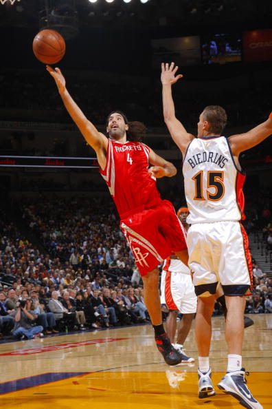 图文-[常规赛]火箭vs勇士斯科拉篮下梦幻脚步