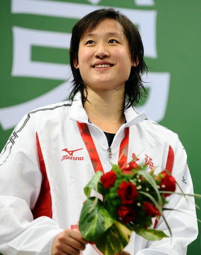 刘子歌力压郭晶晶荣膺体坛风云人物最佳女队员