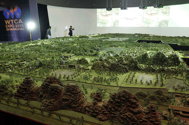 微缩圆明园现世博园